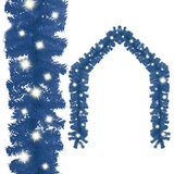 vidaXL Weihnachtsgirlande mit LED 10 m Blau