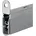 EllenMatic Soundproof 1 stg L 833mm B 15mm Alu blk silber