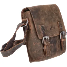 The Skandinavian Brand Leder Umhängetasche Hunter Farbsortierung braun-30