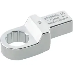 Stahlwille Ring-Einsteckwerkzeug SW.19mm Wkz.Aufn.14x18mm