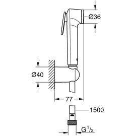 Grohe Tempesta-F Trigger Spray 30 chrom 26353000