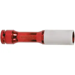 KS Tools 1/2" Alu-Felgen Kraft-Stecknuss, XL rot - 515.2042 - rot