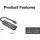 Equip 133486 USB-C-auf-RJ45-Gigabit-Netzwerk + 100W USB PD Adapter