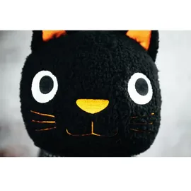 happy lamps - LED-Tischleuchte, für Kinder Baby Luna LED/5,4W/230V Katze, - Schwarz