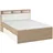 Andas Tvilum Bett Ikast 140 x 200 cm Holzoptik Braun Eiche