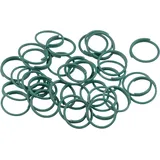 Meister Craft Meister Pflanzenringe 26 mm-Praktisches Set mit 20 Stück-Zum Fixieren & Befestigen von Pflanzen - Witterungsbeständig & wiederverwendbar-Aus Kunststoff/Pflanzringe/Ringbinder/9970700