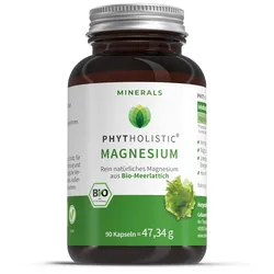 Bio Magnesium Tabletten - Phytholistic Magnesium 90 Stück / 1 Monat