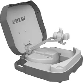 Selfsat Caravan Mobil Single vollautomatische Satellitenantenne Weiß