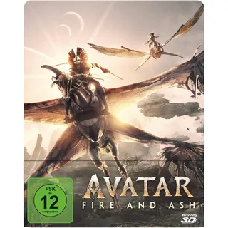 Avatar: Fire and Ash 3D BD (3D/2D, Lim. Steelbook)