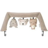 BabyBjörn Spielzeug für Babywippe Soft Friends, grau