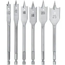 kwb Flachfräsbohrersatz 6tlg