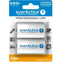 Everactive Akku D 10000 mAh 2 St.