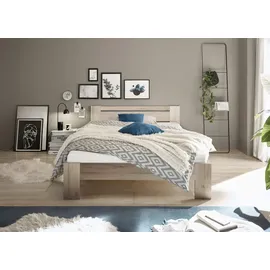 Futonbett 140 x 200 cm Eiche