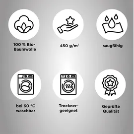 Dyckhoff Colori Duschtuch 70 x 140 cm grau