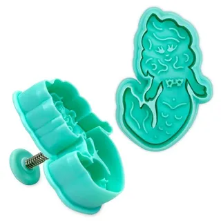 Städter Meerjungfrau 6 cm Türkis