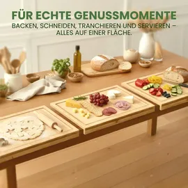 CLP Schneidebrett Bambus 1 45 x 33 cm Braun/Bronze