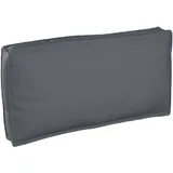 vidaXL Palletkissen 120 x 60 cm Anthrazit
