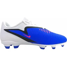 Nike Phantom 6 Low Club Fußballschuhe Kinder Racer Blue/Weiß/Pink Blast 37,5