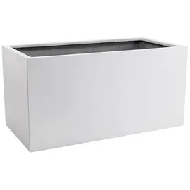 Vivanno Blumenkübel Maxi 60 x 30 x 30 cm weiß matt