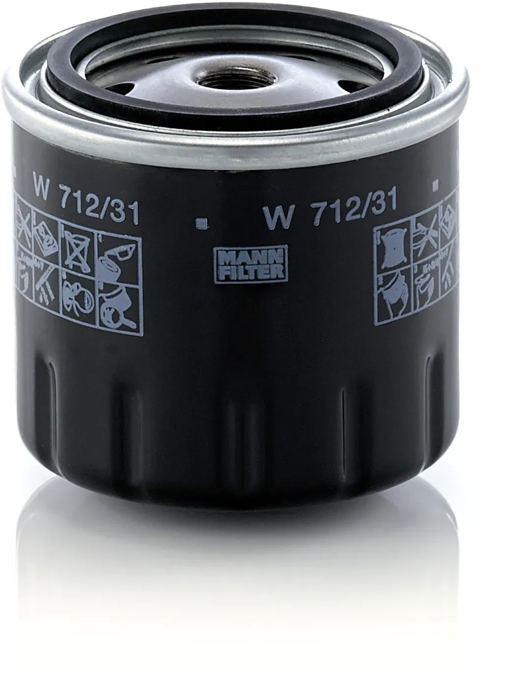 MANN-FILTER w71231 76mm für VM