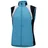 Airtracks Damen Fahrradweste Laufweste Radweste Leichte Wind Weste Reflektierend Winddicht Ärmellos Windstopper Atmungsaktiv Windstopper XS S M L Xl XXl 3XL 4XL - hellblau-weiß - L - L