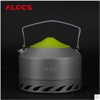 Alocs Ultralight Outdoor Wasserkocher Camping Kaffee Wasserkocher Reise Teekanne CW-K07