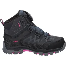 CMP Kids Kiruna Mid Fitgo Fleece WP Trekking Shoes antracite-festival (72ZU) 30 - 30