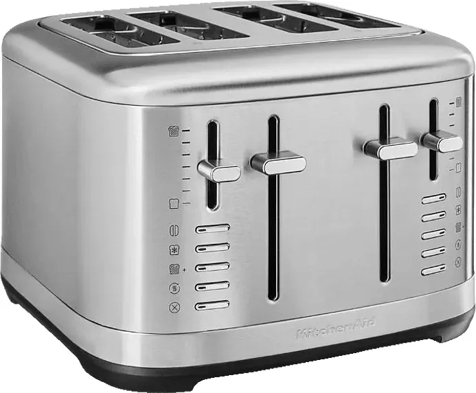 Preisvergleich Produktbild KITCHENAID 5KMT4109ESX Toaster Edelstahl (1960 Watt, Schlitze: 4)