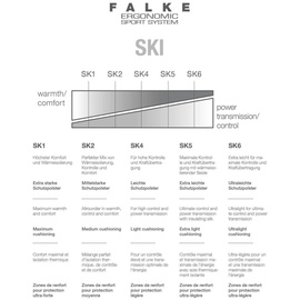 Falke SK6 Skisocken black mix 42-43