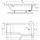 Ideal Standard Air Duschbadewanne 80 x 170 cm (E113501)