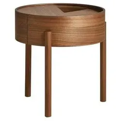 Woud - Arc Beistelltisch Walnut