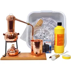 `CopperGarden®` Destillieranlage ARABIA 0,5 Liter  Sorgenfrei Paket mit allem Zubehör