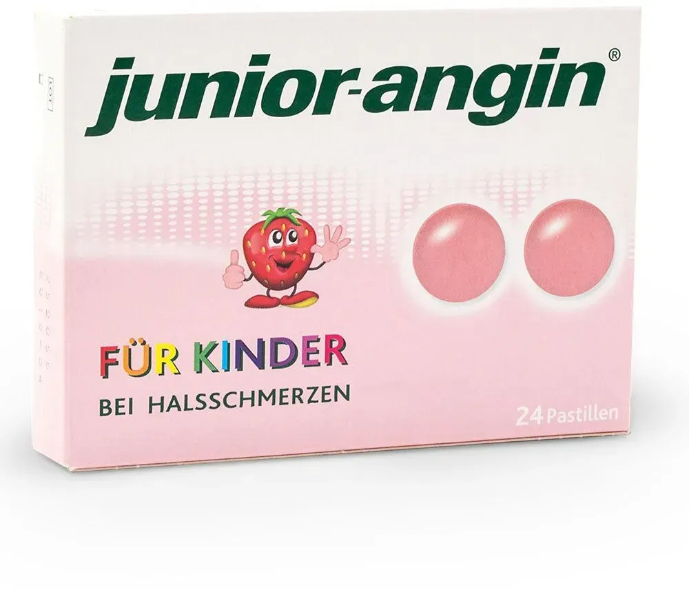 junior-angin® Lutschpastillen 24 St 24 St Lutschpastillen