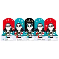 Lindt Hello Xmas Mini Santa aus Vollmilchschokolade 50g 5er Pack