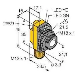TURCK Ultraschallsensor QS18UPAQ8