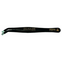 bernstein tools for electronics 5-063-13 SMD-Pinzette 58 SA-ESD Abgerundet 115 mm