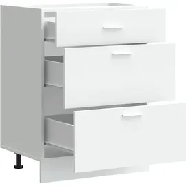 vidaXL Unterschrank Lyon 0 x 0 x 0 cm Weiß