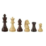 Philos Schachfiguren Barbarossa, Königshöhe 90 mm, gewichtet, in Setup Box