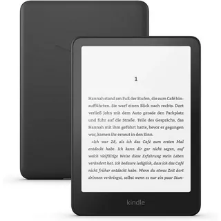 Kindle Paperwhite 16 GB (Neuste Generation) Schwarz 7-Zoll Display E-Book (7", 16 GB, Wochenlange Akkulaufzeit, Schnellster Kindle) schwarz