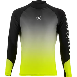 Aqualung Rashguard Herren (2018) - Langarm - Black Radience Lime - ...