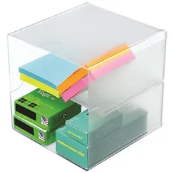 Deflecto 350701, Polystyrene, Transparent