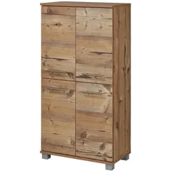 Bad-Highboard  Ilsesee , holzfarben , Maße (cm): B: 60 H: 117 T: 32,5