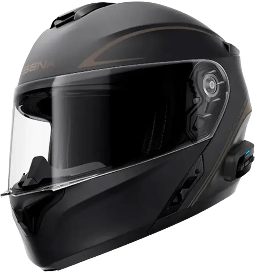 Sena Outrush R Ece 22.06 Modularhelm - Matt Black - 2XL