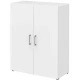 Röhr-Bush Direct Office 2 Aktenschrank 80 x 33,5 x 107,2 cm weiß