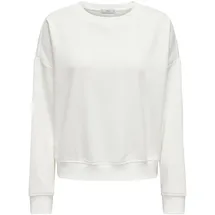 Only Sweatshirt Weiß XL