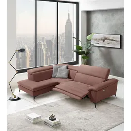 Egoitaliano Ecksofa 2-Sitzer braun