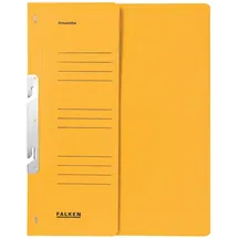 Falken Einhakhefter 80000797 DIN A4 halber Deckel Behördenheftung gelb