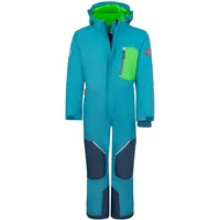 TROLLKIDS Kinder Isfjord XT Schneeanzug (Größe 98, blau)