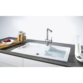 Franke Maris MRK 611-78 Anthrazit matt + Druckknopfventil