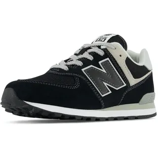 New Balance 574 Kinder Schwarz/Weiß 39